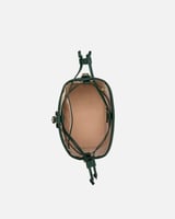 شنطه نسائيه تقليديه باللون الأخضر