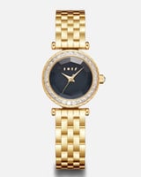 ساعة ألطاف النسائية باللون الذهبي