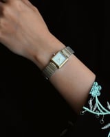 ساعة الجوهرة ستيل بلون ذهبي وفضي