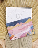 كرت اهداء بتصميم راقي