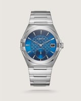 ساعة رجالية بسير ستيل بلون فضي