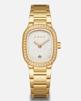 ساعة سدره النسائية باللون الذهبي