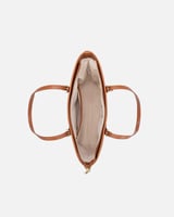 شنطة نسائية أنيقة بلون بني