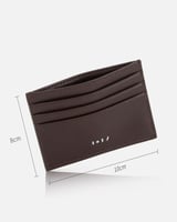 محفظة رجالية كلاسيك من آن بلون بني