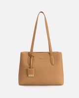 شنطة نسائية أنيقة بلون بني