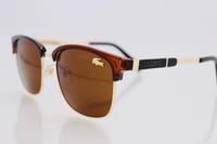 نظارة لاكوست اللون البني - بجودة عالية