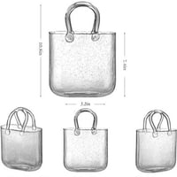 حقيبة - فازة زجاج