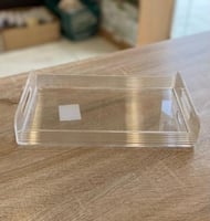 صواني اكريلك شفاف بعدة اشكال