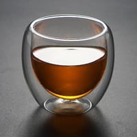 كوب زجاج مزدوج