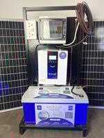 بدون ألواح محطة طاقة شمسية متكاملة 2000 واط - ببطا...