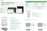 كشاف الطاقة الشمسية الاقوى من go green لضمان تشغيل...