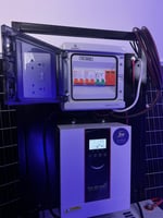 محطة طاقة شمسية متكاملة 2000 واط - ببطارية 200 امب...