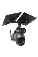 كاميرا طاقة شمسية 6ميجا - ULTRA HD - عدستين - جودة...