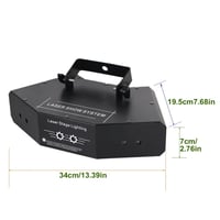 اضائة حفلات 6 عدسات ميني