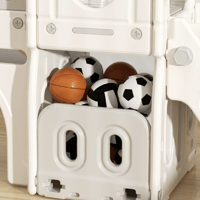 بيت ألعاب مع زحليقة وممر