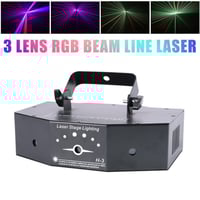 اضائة ليزر حفلات 3 عدسات ميني