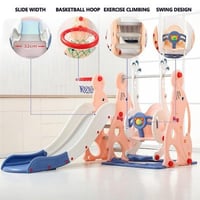 زحليقة مع مرجيحة و كرة سلة