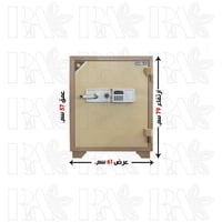 خزنه الياسر الفولاذيه بوزن 160 كيلو