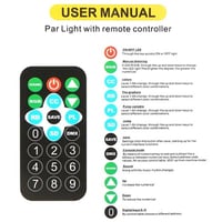 اضائة حفلات led عدة الوان