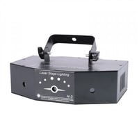 اضائة ليزر حفلات 3 عدسات ميني