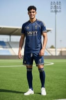 طقم نادي الهلال بشكل جديد