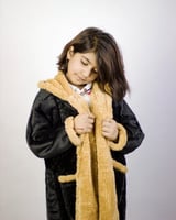 فروة شتويه بالاسم تصميم حسب الطلب