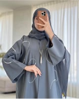 عبايه قماش كريب موس