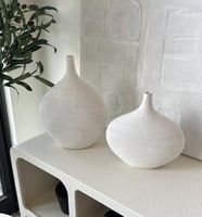 فازه سيراميك ابيض