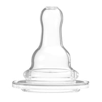 حلمة سيليكون قياسية (ص)، بطاقة ٢ قطعة.