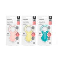 عضاضة للطفل +4 شهر - لون وردي