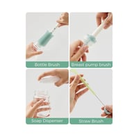 طقم تنظيف زجاجات الأطفال من مومكوزي – 7 في 1