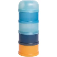 موزع حليب بودرة صغير أزرق