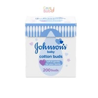 أعواد قطن جونسون (200 قطعة)