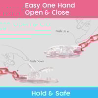 مشبك اللهاية - وردي