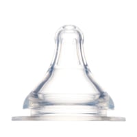 حلمة للزجاجة ذات الفوهة الواسعة (سيليكون ناعم) حجم...