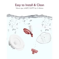 مجموعة كوب تجميع الحليب لمضخة Momcozy M9