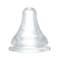 حلمة للزجاجة ذات الفوهة الواسعة (سيليكون ناعم) حجم...