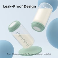 زجاجة رضاعة طبيعية للأطفال من مومكوزي – 11 أونصة ب...