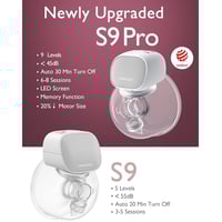 مضخة حليب الثدي مومكوزي S9 Pro – فردية – رمادي