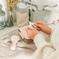 سوافينيكس مجموعة العناية بالطفل - وردي / أخضر