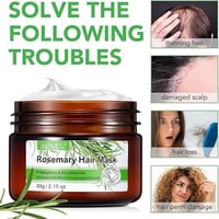 ماسك لتقوية الشعر بالروزماري مع البيوتين لنمو الشع...