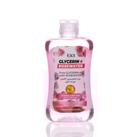 إكسا ماء الورد الطبيعي بزيت الجلسرين للجلد العادي...