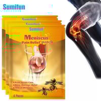 لصقة مسكنة لآلام الغضروف الهلالي بسم النحل 4 لصقات