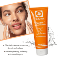 غسول للوجه بفيتامين سي من ناتشورال – 118مل