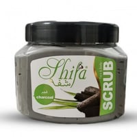 شفا صنفرة الوجه والجسم بخلاصة الفحم 500 مل