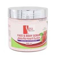 سنفرة للوجه والجسم - الفراولة