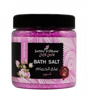 ملح الحمام بالورد من جاردن دي اوليان 600ج