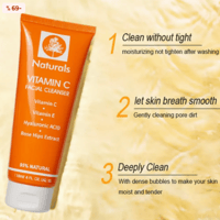 غسول للوجه بفيتامين سي من ناتشورال – 118مل