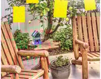 مصيدة ذباب الفاكهه 32 في 17 سم