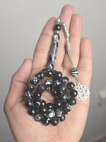 مسباح بكلايت اسود مخلوط